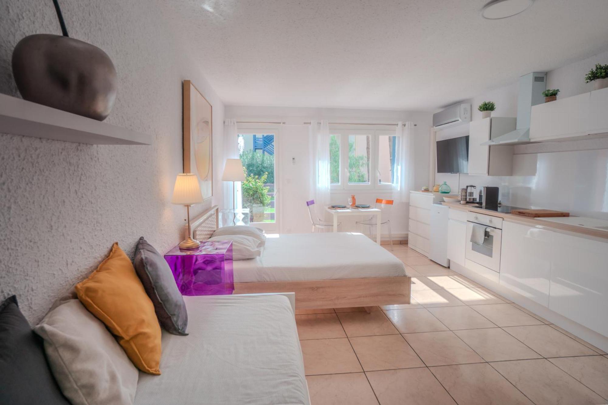 Lumineux Studio Tout Equipe Canet-en-Roussillon Exterior foto